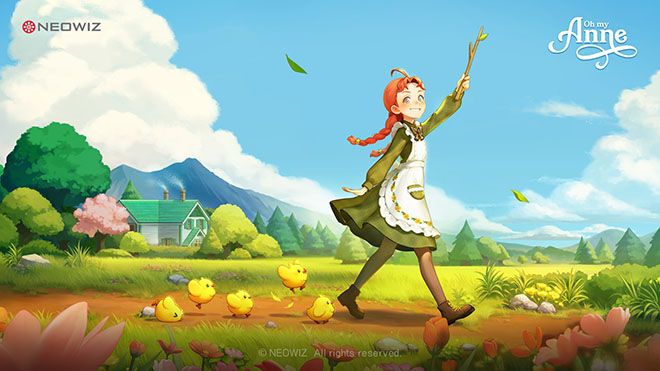 '오 마이 앤' 메인 이미지. 자료 제공 : 네오위즈