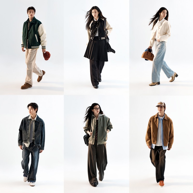 스파오가 2025년 봄 시즌을 겨냥한 새로운 아우터 컬렉션을 공개했다. (스파오 제공)