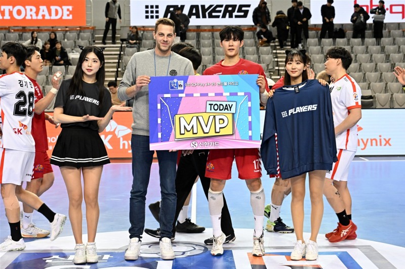 경기 MVP 충남도청 김태관. / 사진제공=한국핸드볼연맹