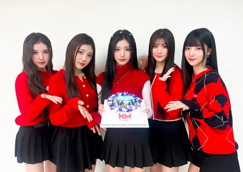 오드유스, KM차트 ‘베스트 루키상’ 수상 영예…“첫 수상 영광, 더욱 성장하는 오드유스 될 것”