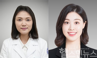 강서영 의정부을지대학교병원 가정의학과 교수(왼쪽), 최희준 을지대학교 의과대학 학생 (의정부을지대학교병원 제공)