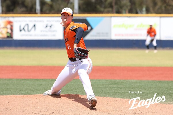 한화 선발 엄상백 / 사진제공=한화