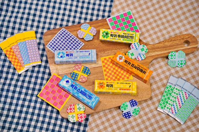 럭키 롯데껌 연출 이미지. ⓒ롯데웰푸드