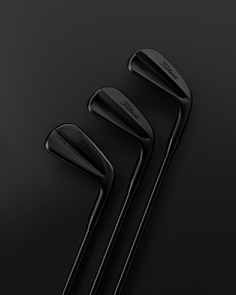 타이틀리스트, T-시리즈 블랙 아이언 3종 한정판 출시