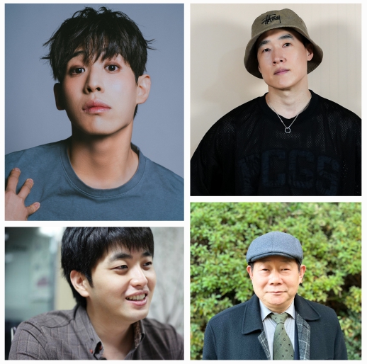 (상좌)김도현안무가_(상우)조성국대표_(하좌)소재원작가_(하우)이상락소설가_사진본인제공
