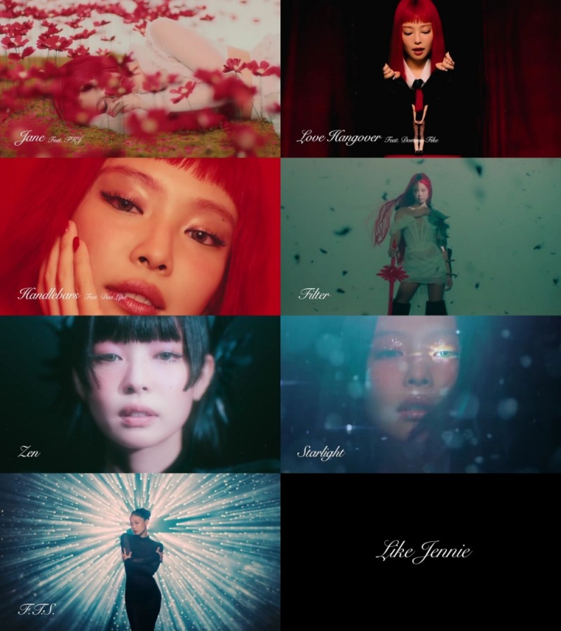 제니, ‘Ruby’ 앨범 샘플러 영상 공개…‘변화무쌍 매력’