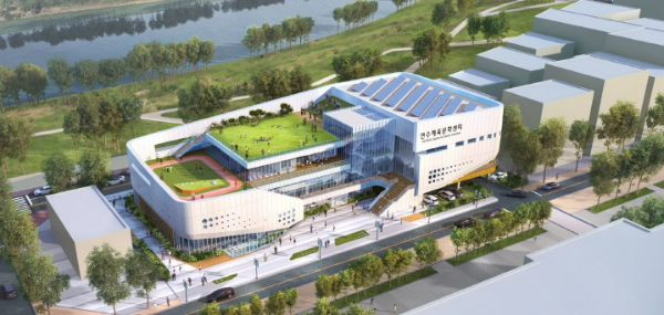 인천연수종합체육센터 조감도