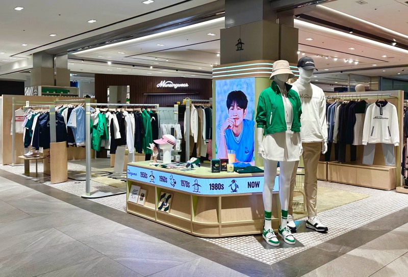 먼싱웨어, 신세계백화점 강남점 매장 오픈