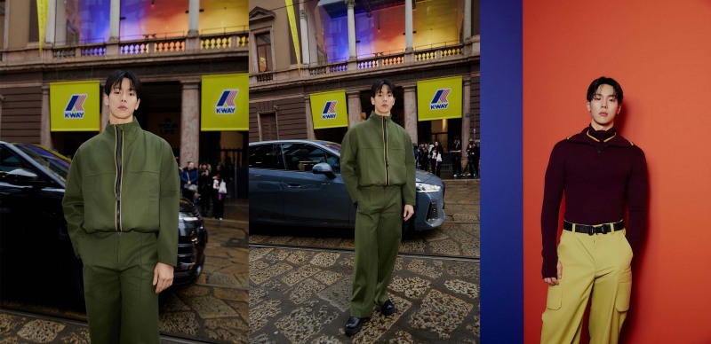 까웨 60주년 기념 전시 & 2025 가을겨울 컬렉션 패션쇼에 참석한 셔누 (사진 = 까웨)