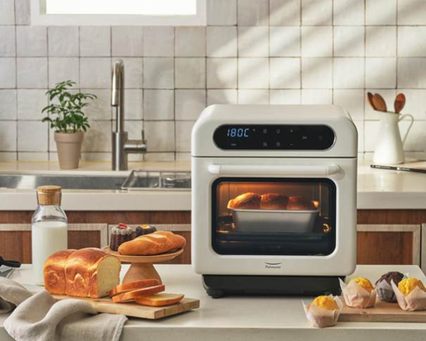 공간 활용도를 높인 '풀무원 스팀쿡 에어프라이어 12L 베이직’