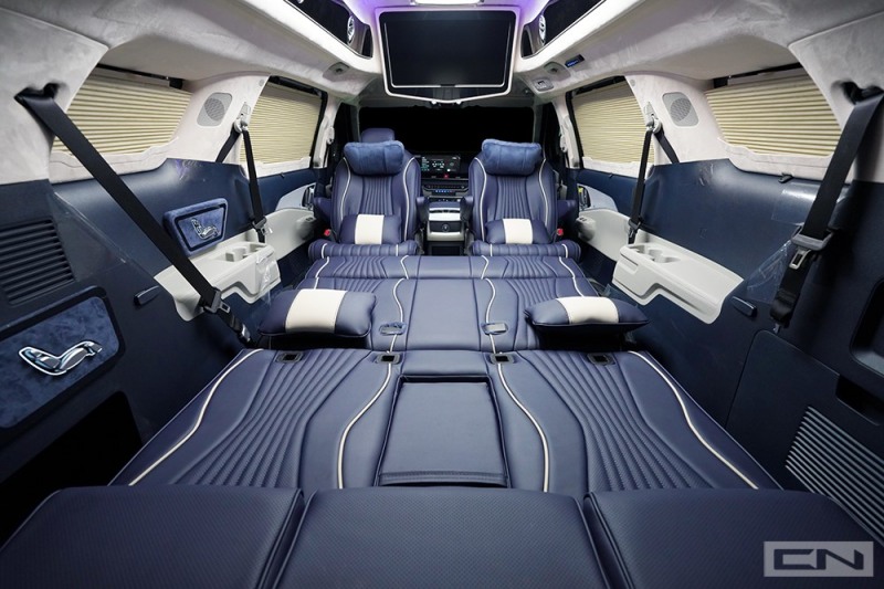 카니발 하이리무진 특장 CN모터스, 차박 패키지 출시