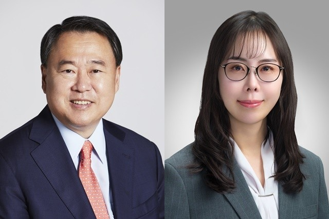 (왼쪽부터)양인집 후보, 전묘상 후보 ⓒ신한금융지주