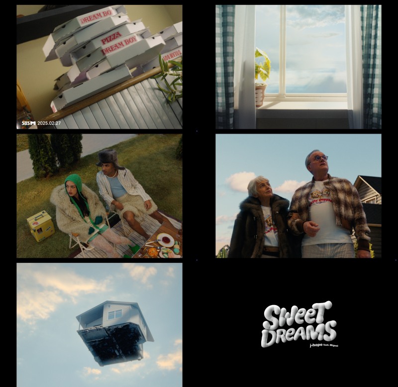 BTS 제이홉, ‘Sweet Dreams’ 뮤직비디오 1차 티저 공개…감각적인 색감의 달콤한 영상