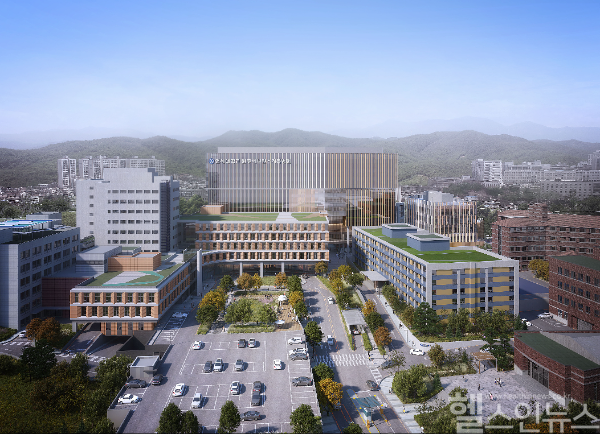 새병원 전체 조감도 (연세대학교 원주연세의료원 제공)