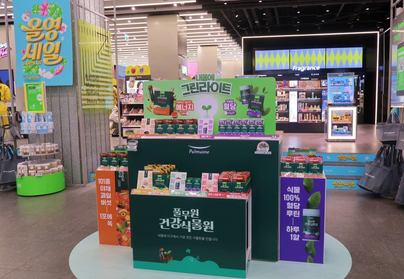 풀무원건강생활, 대표 제품 5종 올리브영 전국 27개점 입점