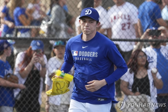 다저스 일본인 투수 사사키