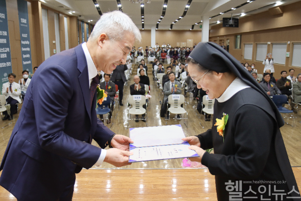 대구파티마병원, 제17대 김병호 의무원장 취임 (대구파티마병원 제공)