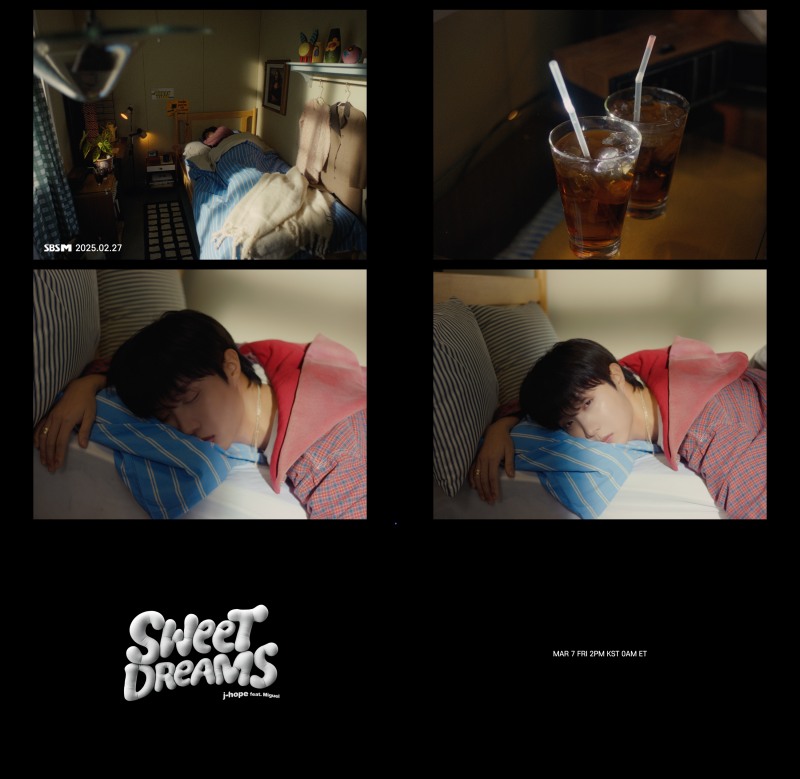 BTS 제이홉, 신곡 ‘Sweet Dreams’ 두 번째 뮤직비디오 티저 영상 공개…본편 기대감 UP