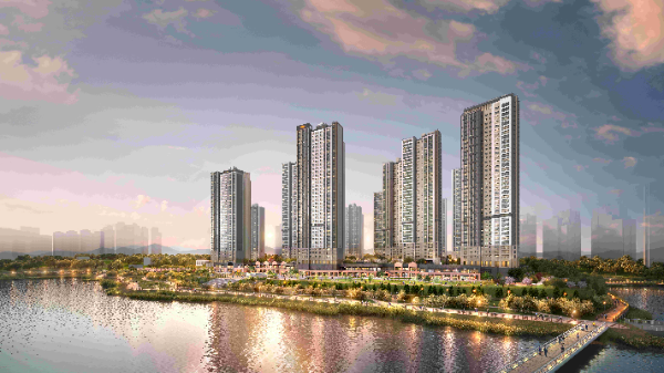 DL이앤씨가 충남 천안시 업성도시개발구역에 선보인 ‘e편한세상 성성호수공원’이 1순위 청약에서 높은 경쟁률을 기록했다. ⓒ DL이앤씨