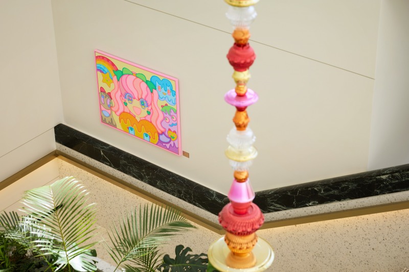 그랜드 조선 제주, 첫 아트 프로젝트 ‘컬러풀 이스케이프: 이사라 작가 특별전’ 전시