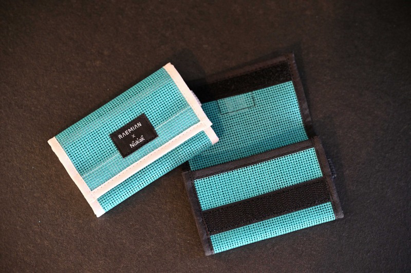 래미안 업사이클링 굿즈 카드지갑