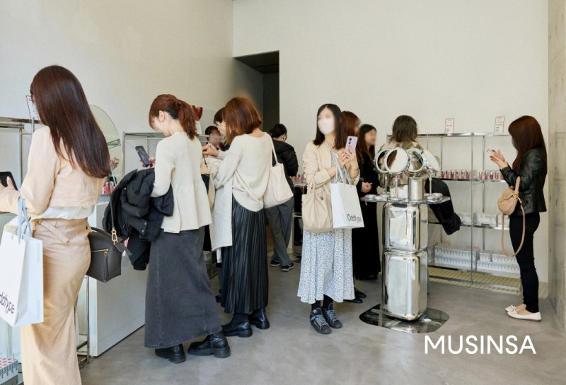 무신사 뷰티가 일본 도쿄에서 첫 해외 단독 팝업 스토어를 성공적으로 운영하며 K-뷰티의 글로벌 영향력을 확인했다. (무신사 제공)