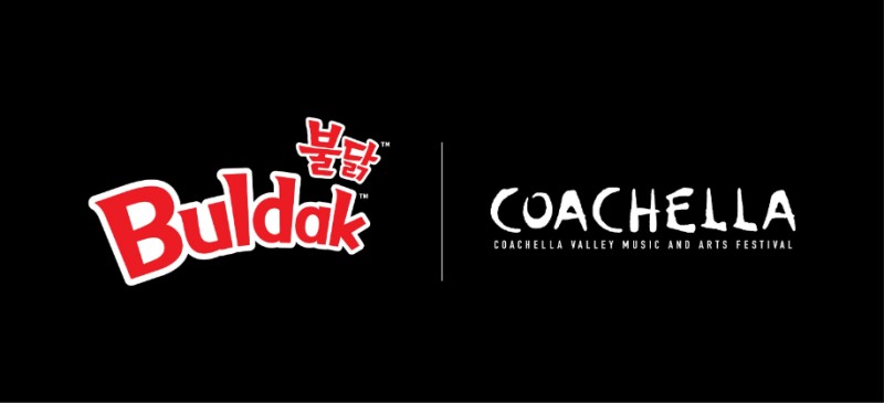 삼양식품은 국내 식품기업 최초로 미국 최대 음악 페스티벌 '코첼라'와 공식 파트너십을 체결했다. (삼양식품 제공)