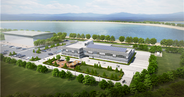 백령 복합커뮤니티센터 조감도