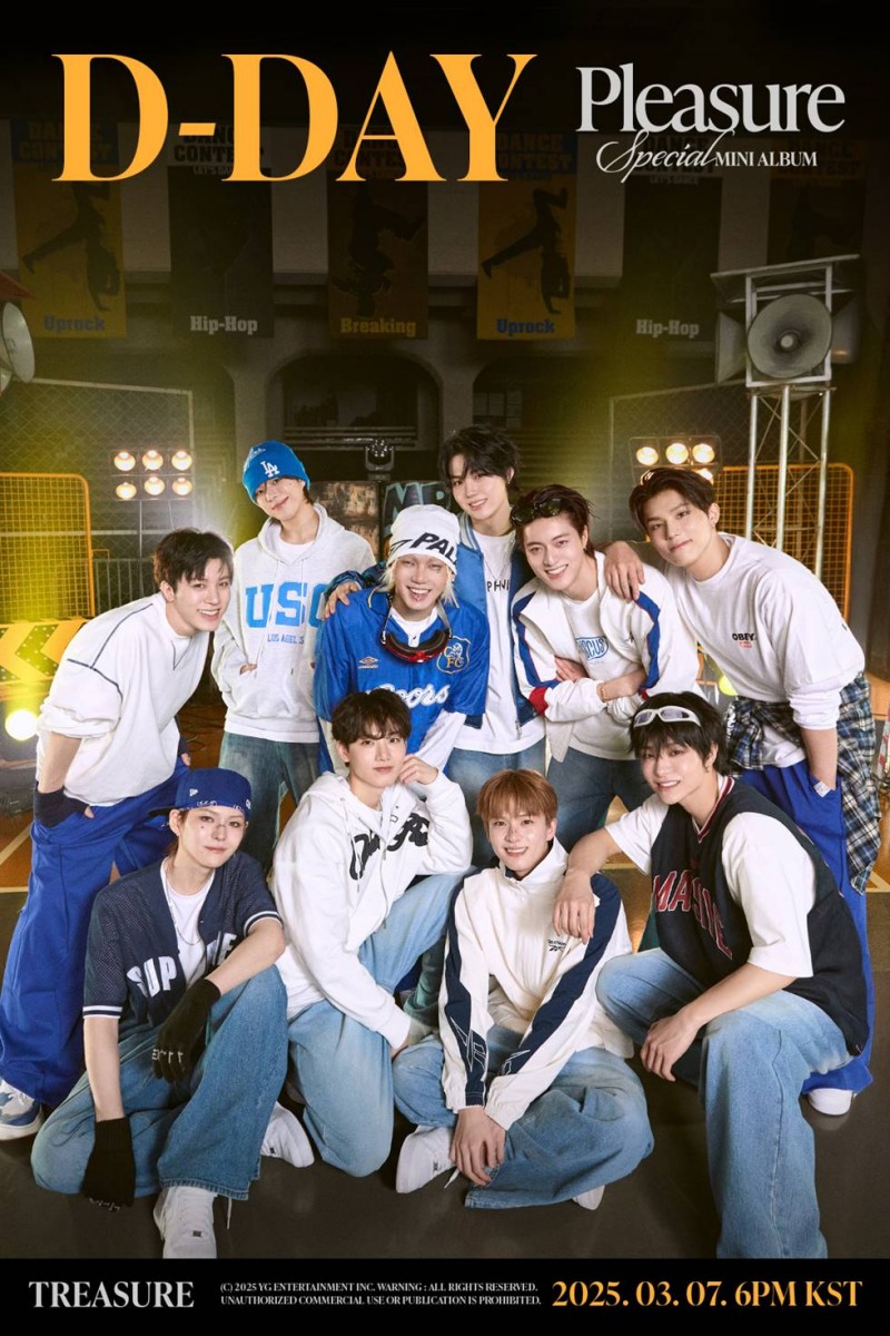 ‘컴백 D-DAY’ 트레저, 올봄 따스한 ‘PLEASURE’로 물들인다