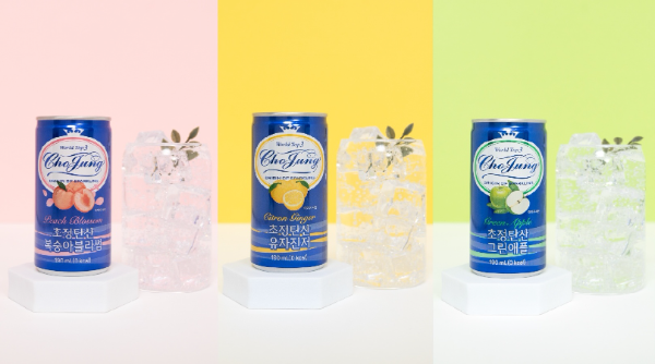 '초정탄산수' 소용량 3종