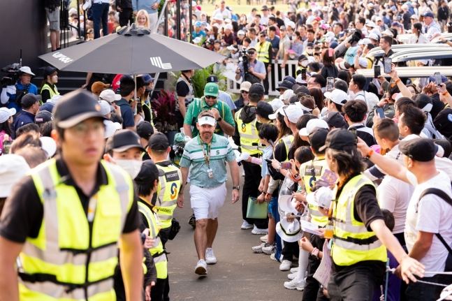 대회장을 찾은 홍콩 팬들의 모습.