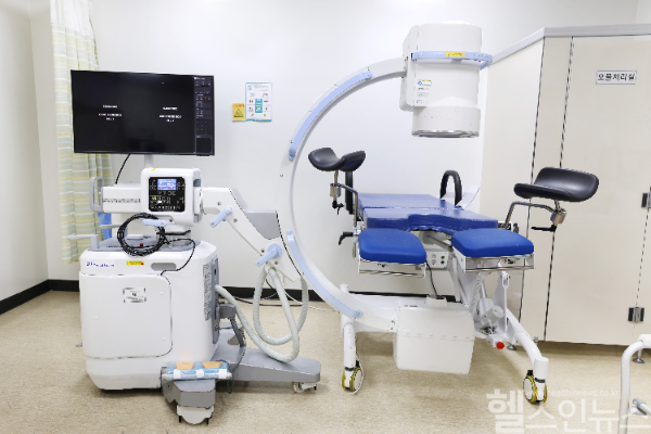 비디오 요역동학검사 장비 (계명대학교 동산병원 제공)