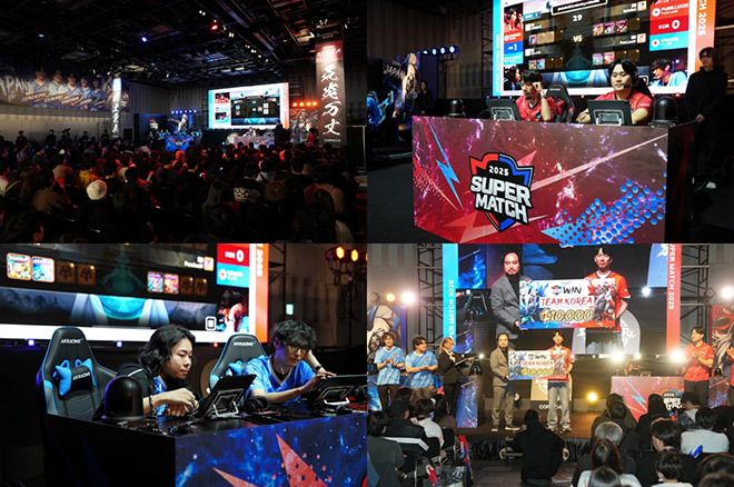 '서머너즈 워 한일 슈퍼매치 2025' 본선 현장. 사진 제공 : 컴투스