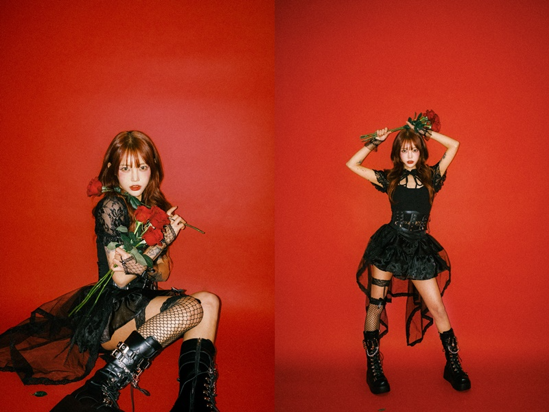 이바다, 신곡 ‘존재’ 티저 이미지 공개…레드와 블랙의 감각적 조화