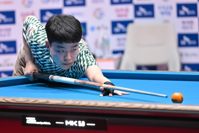 월드챔피언십 16강에 올라간 김영원