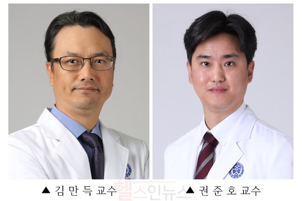 (왼쪽부터) 김만득·권준호 세브란스병원 영상의학과 교수