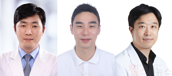 (왼쪽부터) 이자호 서울대병원 교수, 정성훈 서울대병원 연구교수, 천성민 순천향대병원 교수 (서울대병원 제공)