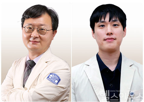 (왼쪽부터) 이동창, 최호성 가톨릭대학교 대전성모병원 이비인후과 교수