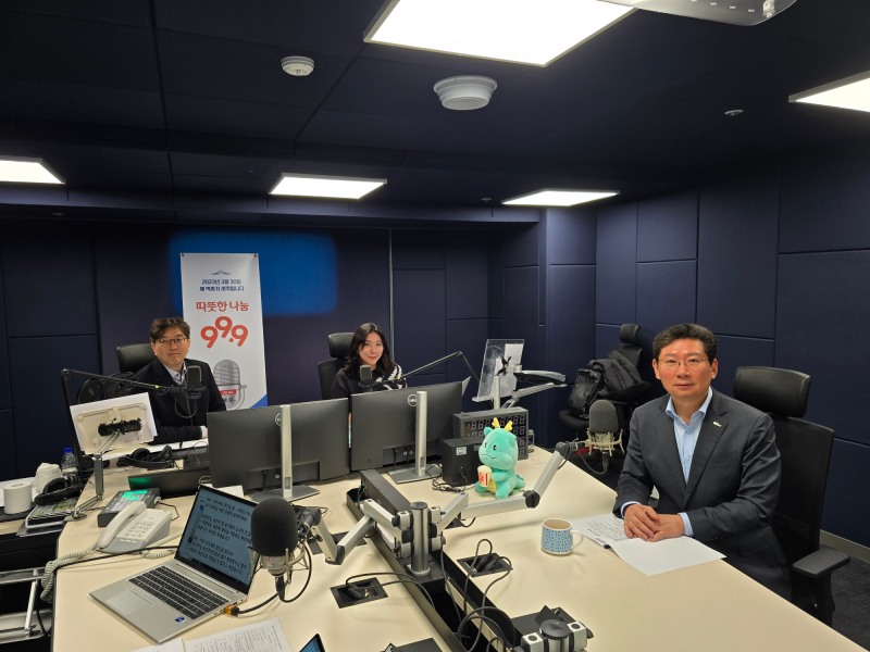 이상일 용인특례시장 OBS라디오 출연