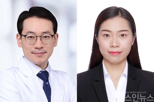 (왼쪽부터) 이주호 서울대병원 방사선종양학과 교수, 리슈에 박사 (서울대병원 제공)