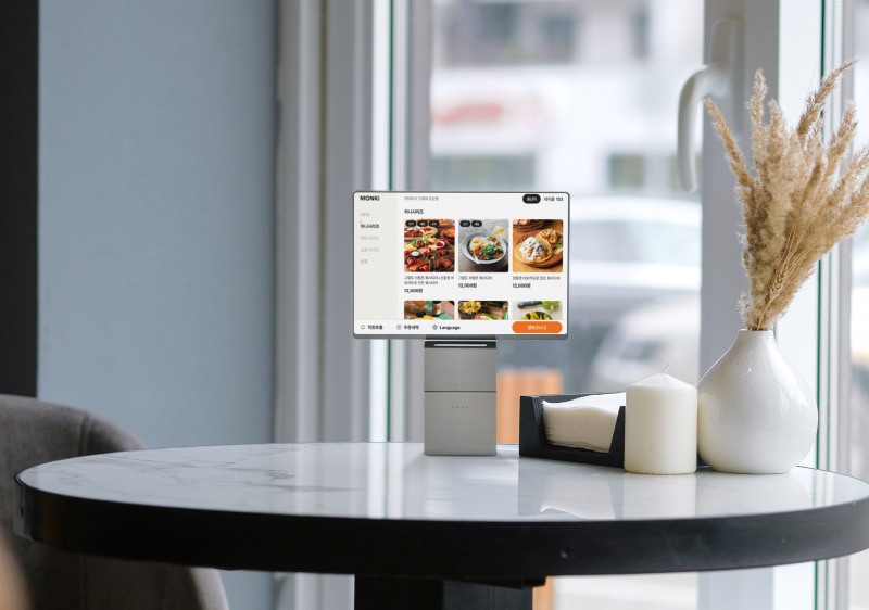 먼키 무선올인원 테이블오더, UI·UX 고도화...세련된 디자인과 사용성 강화