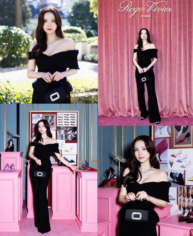 신세경, 올블랙 점프슈트로 선보인 ‘우아함의 극치’