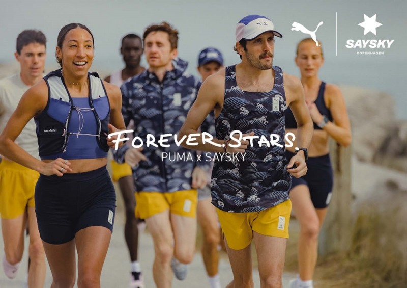 푸마, 덴마크 러닝 브랜드 세이스카이(SAYSKY)와 협업 컬렉션 공개