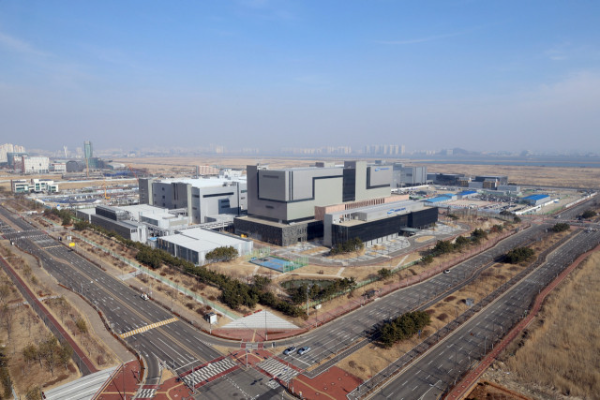 송도 삼성바이오로직스 사옥 전경