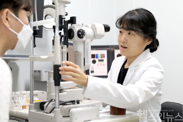 강민채 교수는 소아 시력 문제는 조기에 치료할수록 예후가 좋다”며 “약시나 근시, 사시 등 각 질환에 맞는 적절한 치료법을 적용하는 것이 중요하다”고 강조했다. (인제대학교 일산백병원 제공)