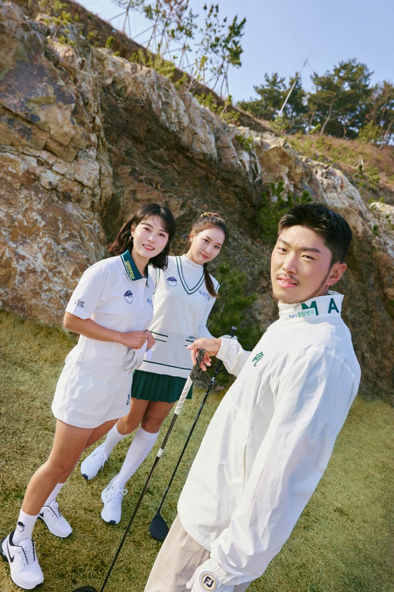 말본골프, 선수 후원 계약 체결 (왼쪽부터 전예성, 이율린, 최준희)