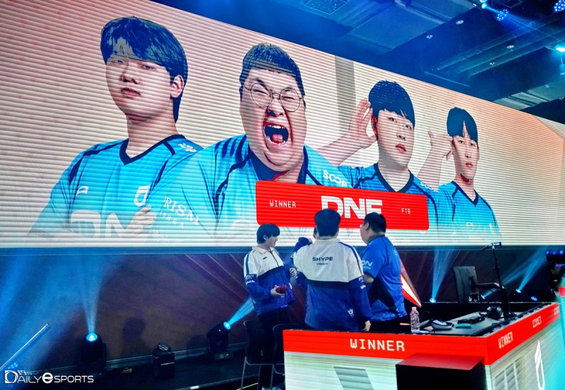 DN 프릭스가 풀 세트 접전 끝 3위에 올랐다.