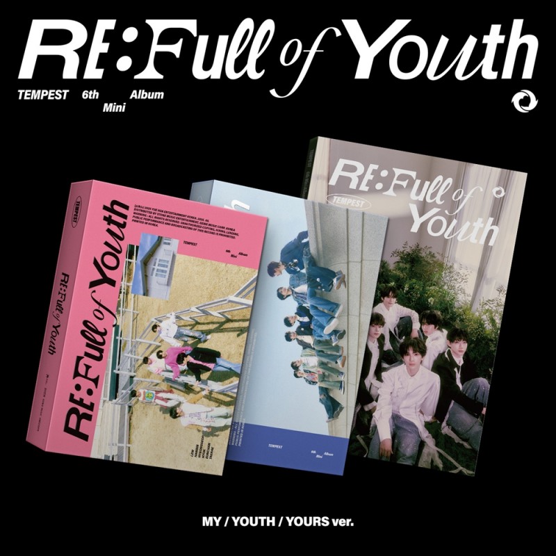 템페스트, 17일 미니 6집 'RE: Full of Youth' 예약 판매 돌입…다채로운 구성 '소장 가치 UP'