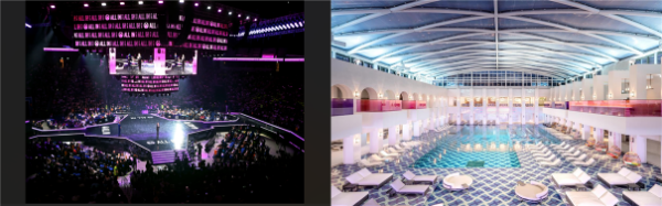 2024년 뉴스킨 기업회의 행사 사진,한국관광공사 우수 웰니스 관광지(파라다이스시티 씨메르)