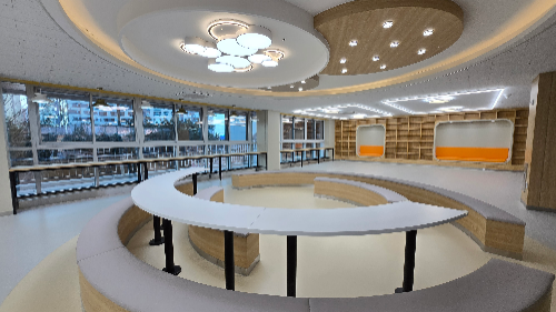 인천은송중학교 커뮤니티 공간 모습